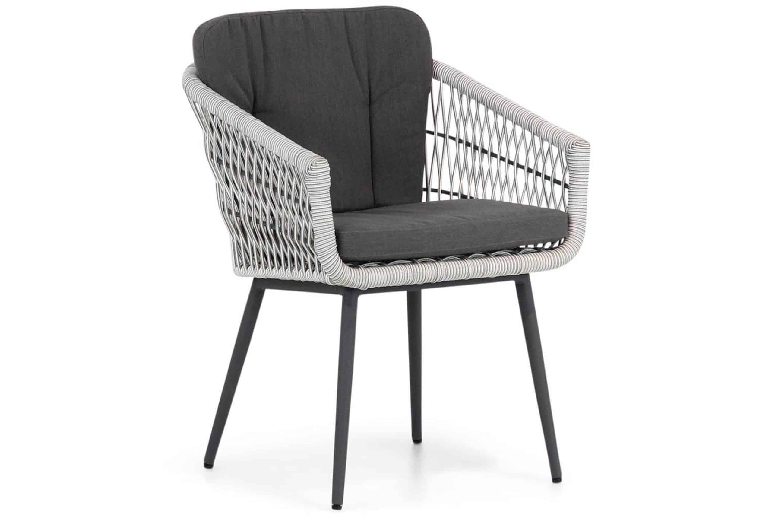 lifestyle western dining tuinstoel white wash