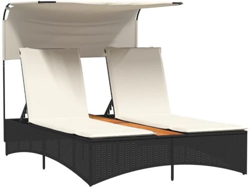 Ligbed 2-persoons - Zonnebed Tuinbed - Ontspannen Buiten - Met