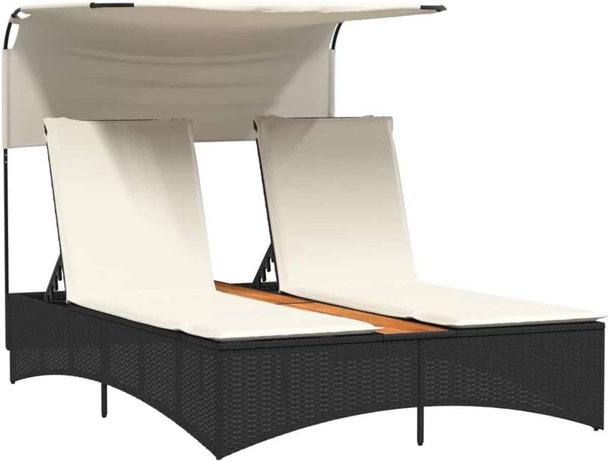 ligbed 2 persoons zonnebed tuinbed ontspannen buiten met