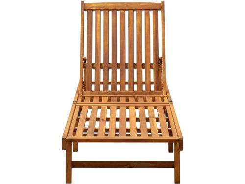 Ligbed | Loungebed | Ligstoel massief acaciahout