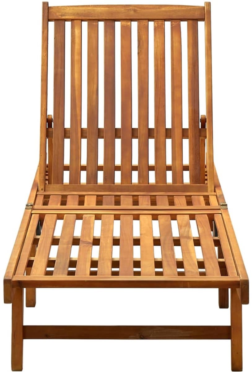 ligbed | loungebed | ligstoel massief acaciahout