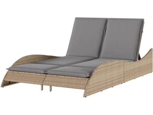 Ligbed met kussens - Tuinstoel zonnebed - Ontspannen in de