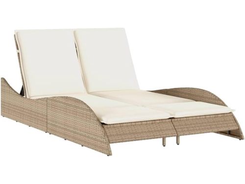 Ligbed met kussens - Zonnebed tuinstoel - Ontspannen in de