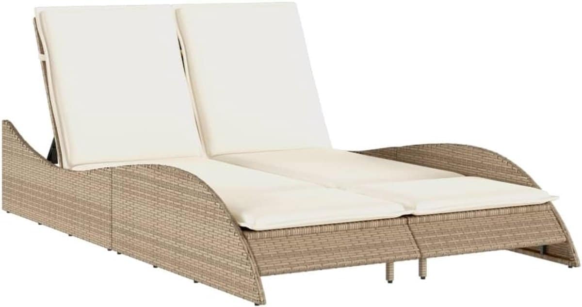 ligbed met kussens zonnebed tuinstoel ontspannen in de