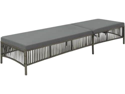 Ligbed Poly Rattan - Lounger Ligstoel - Ontspannen in de
