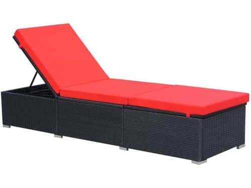 Ligbed Poly Rattan - Lounger Tuinstoel - Ontspannen in de