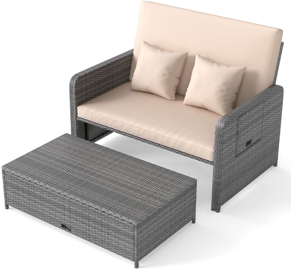 ligbed tuin zonnebed ligstoel loungebed