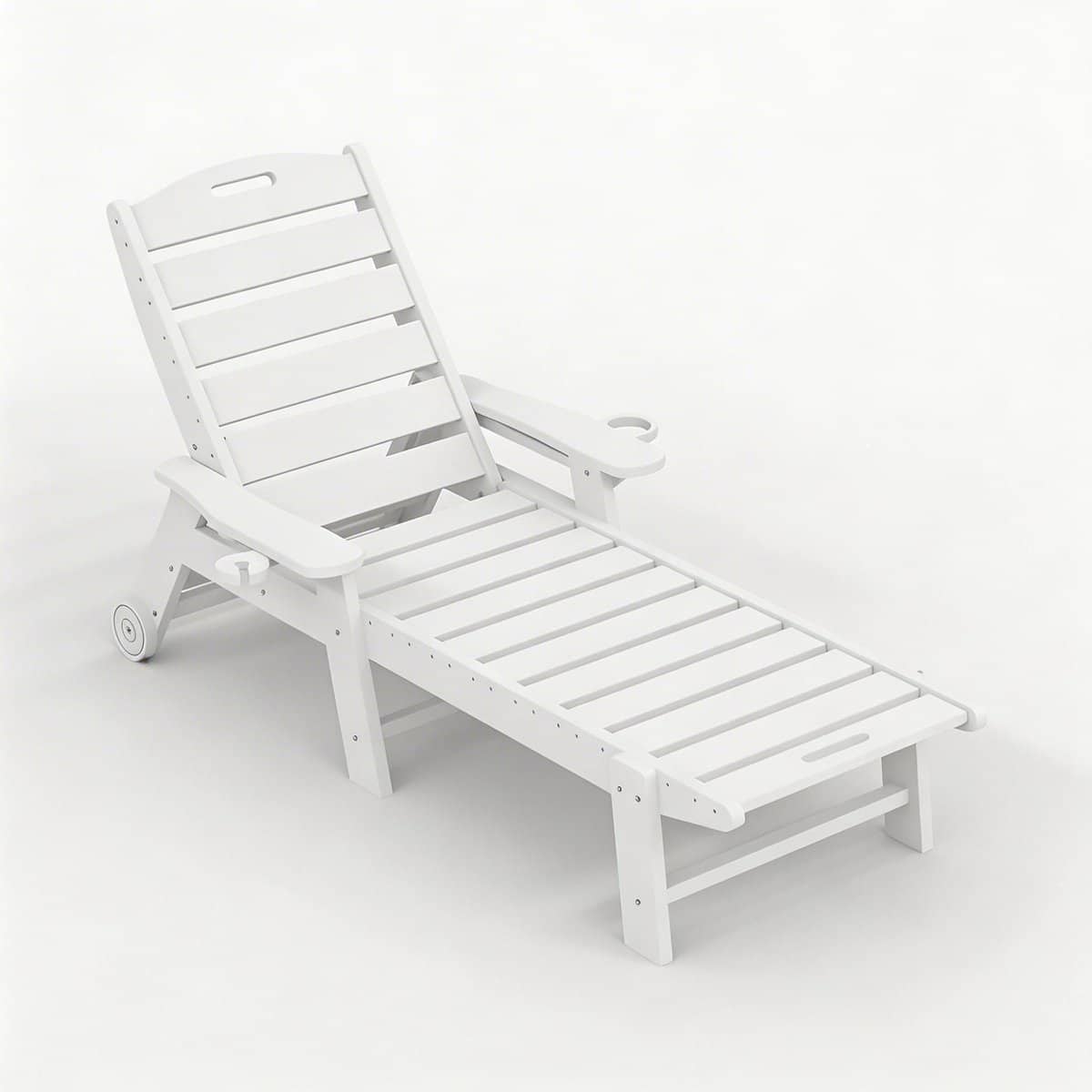 ligbed voor buiten verstelbare rugleuning (5 standen) onderhoudsvrij
