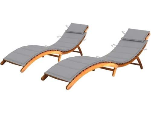 Ligbedden met kussens - Loungestoelen Tuin - Ontspannen in de
