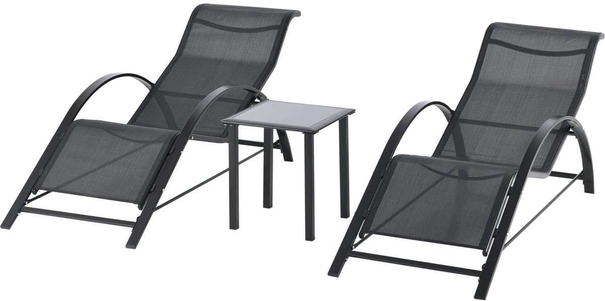 ligbedden set ligstoelen zonnebedden tuinstoelen lounge