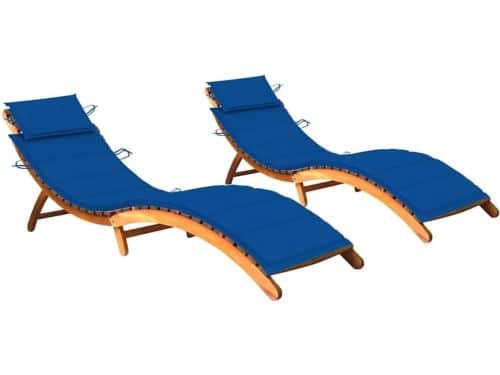 Ligbedden Set - Loungers Tuin - Buiten Ontspannen - Massief