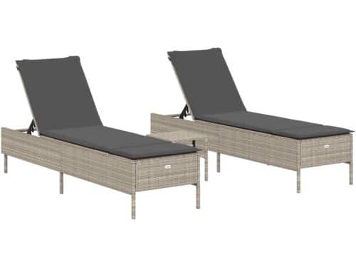 Ligbedden set - Tuinmeubel ligstoel - Ontspannen in de tuin