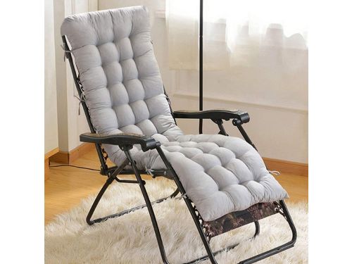 Ligkussen Tuinstoel - Stoelkussen Lounger - Ontspannen Buiten - Met