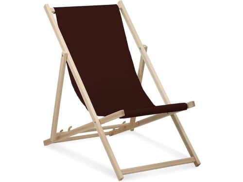 Ligstoel Beukenhout - Strandstoel Lounger - Ontspannen Buiten - 3-voudig