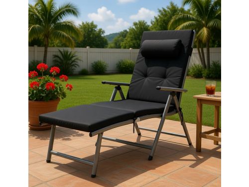 Ligstoel inklapbaar 183 x 60 x 39 cm