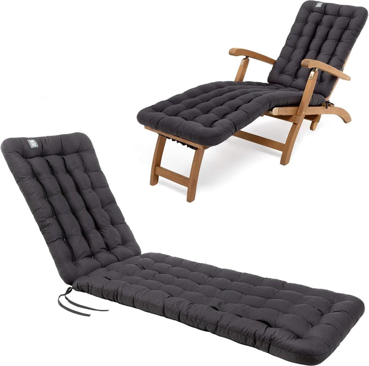 ligstoelkussen dekenkussen buiten zonnen 8cm dik