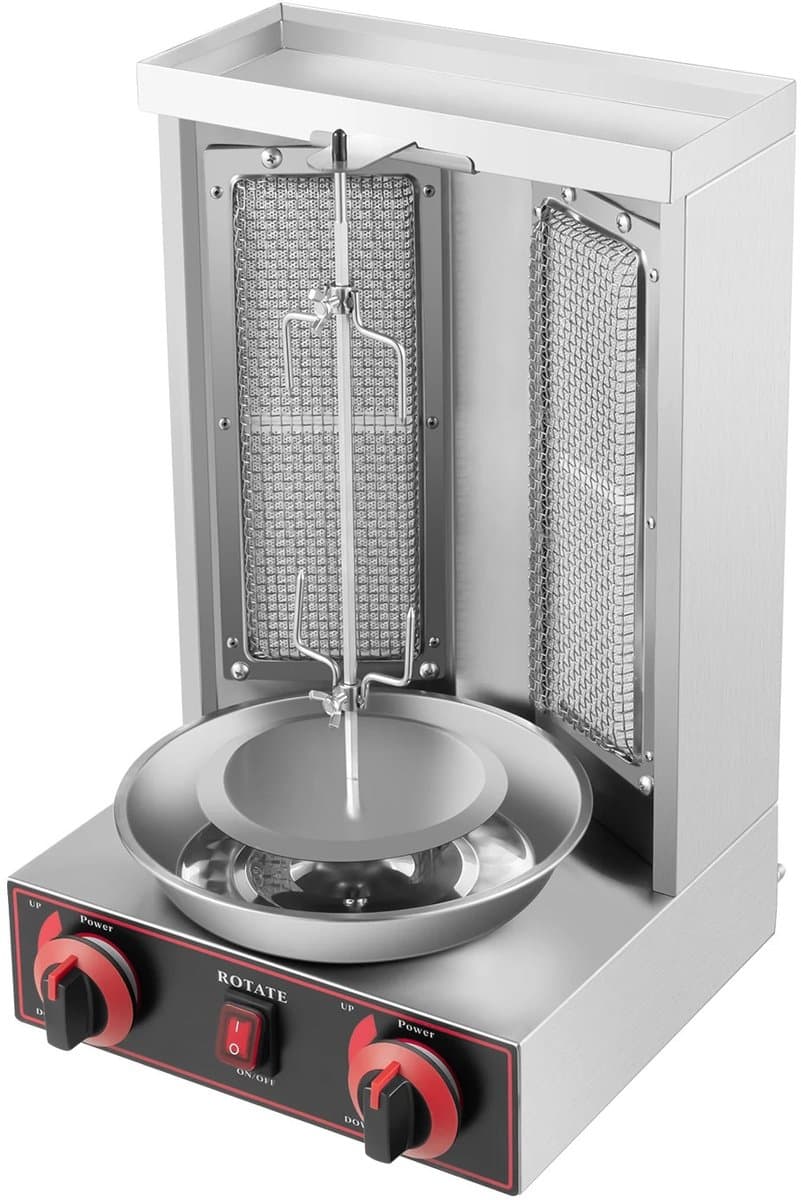 linkforu gas bbq grill apparaat doner kebab machine