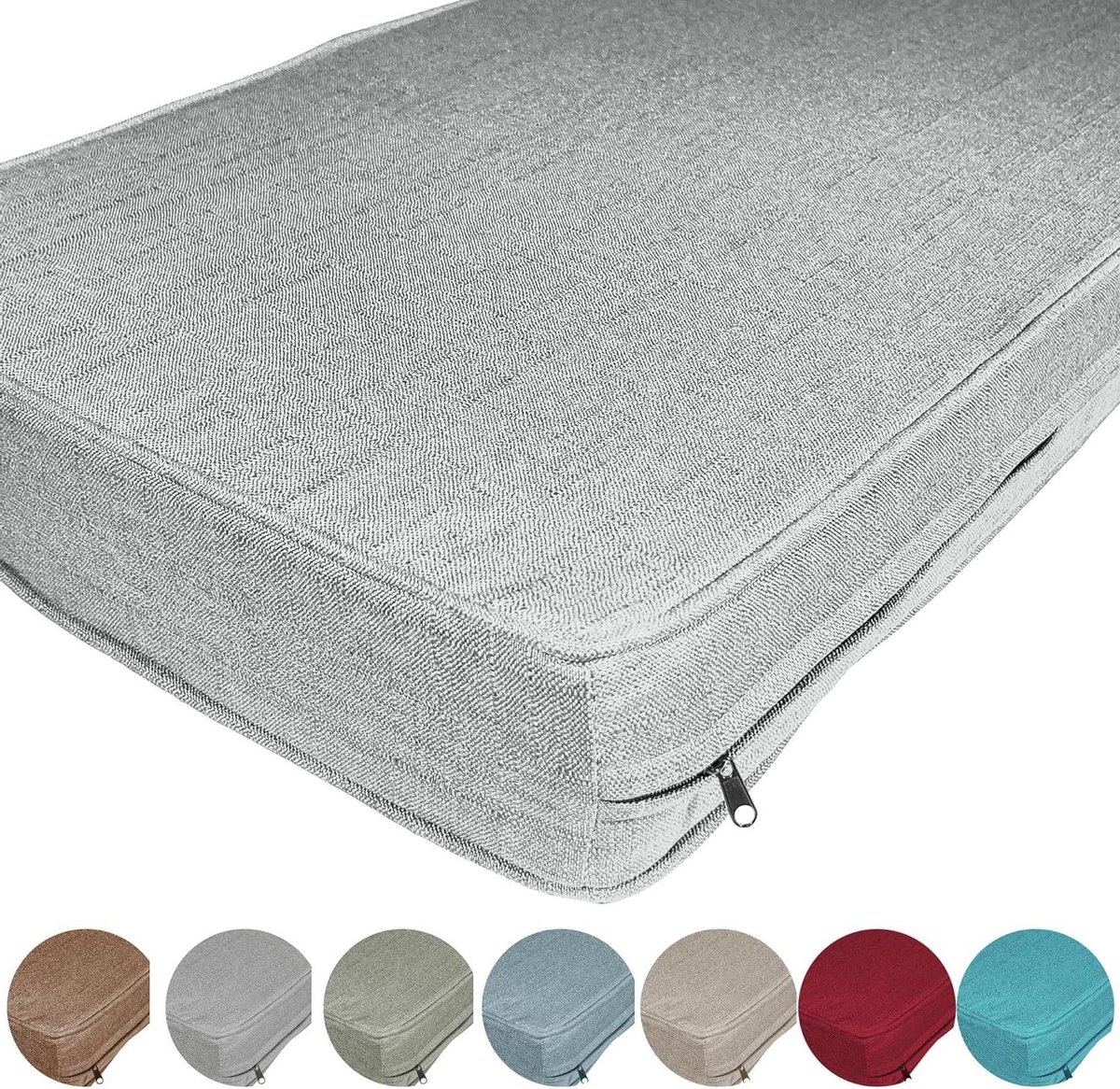 linnen tuinkussen bankkussen buiten comfortabel zitten gemakkelijk