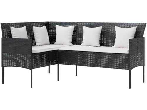 Loungebank L-vormig - Buitenbank Terrasbank Sofa - Ontspannen in de