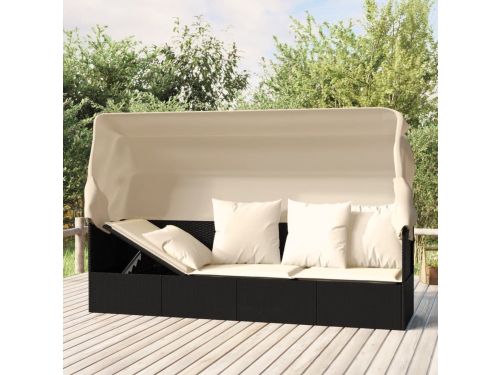 Loungebed - Loungesofa - Ligbed - Buitenbed - Poly Rattan