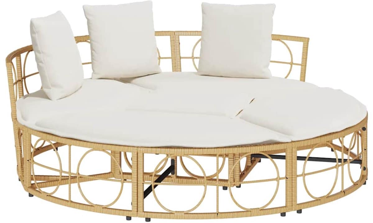 loungebed | zonnebed | ligbed voor buiten zonder luifel poly