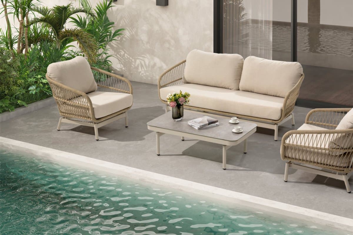 loungeset sens line carlijn de luxe stoel bank aluminium bk82438