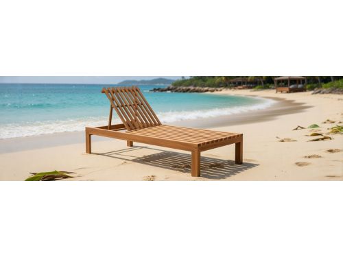 Luxe 2-in-1 Teakhouten Tuinbank & Verstelbaar Ligbed | Outdoor Zonnebed