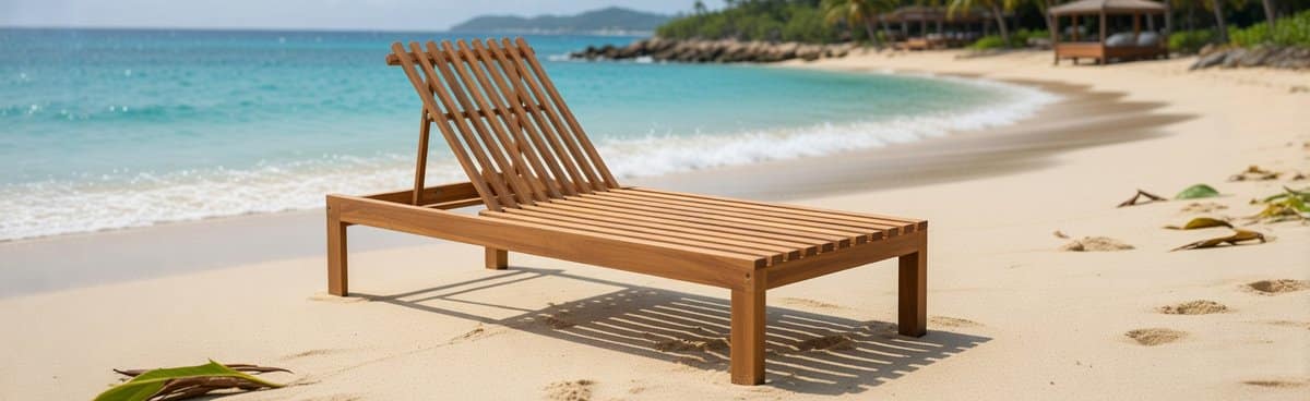 luxe 2 in 1 teakhouten tuinbank & verstelbaar ligbed | outdoor zonnebed