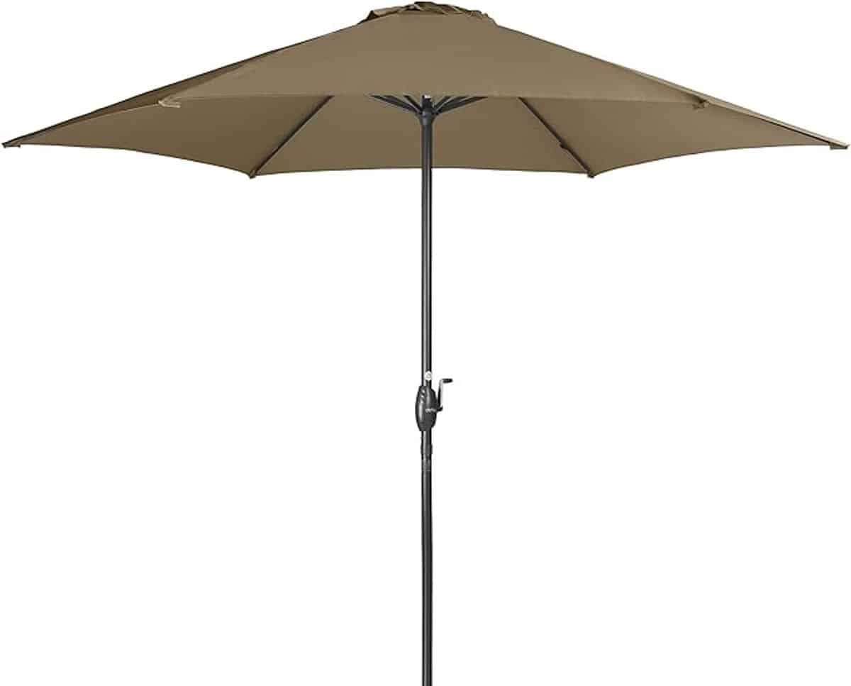 luxe 360° draaibare zweefparasol Ø340 cm premium cantilever tuinparasol