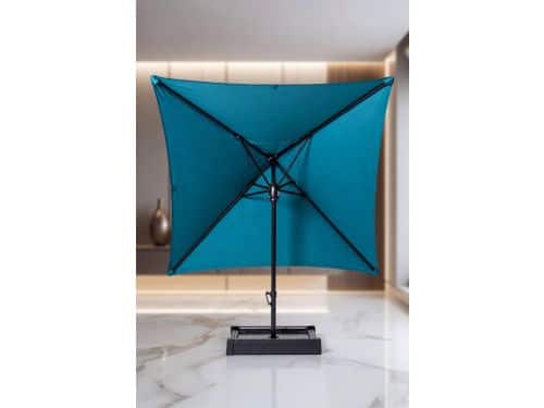 Luxe 3x3m Zweefparasol - Aluminium Cantilever Parasol met 360° Rotatie