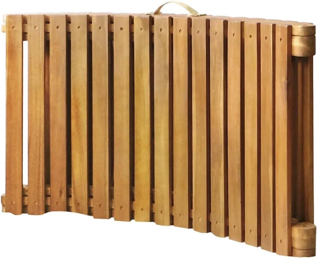 luxe acacia houten sun island ligbed met dik comfortkussen voor