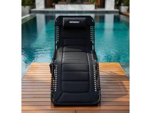 Luxe XXL Opvouwbaar Ligbed 200x68 cm met Verstelbare Rugleuning