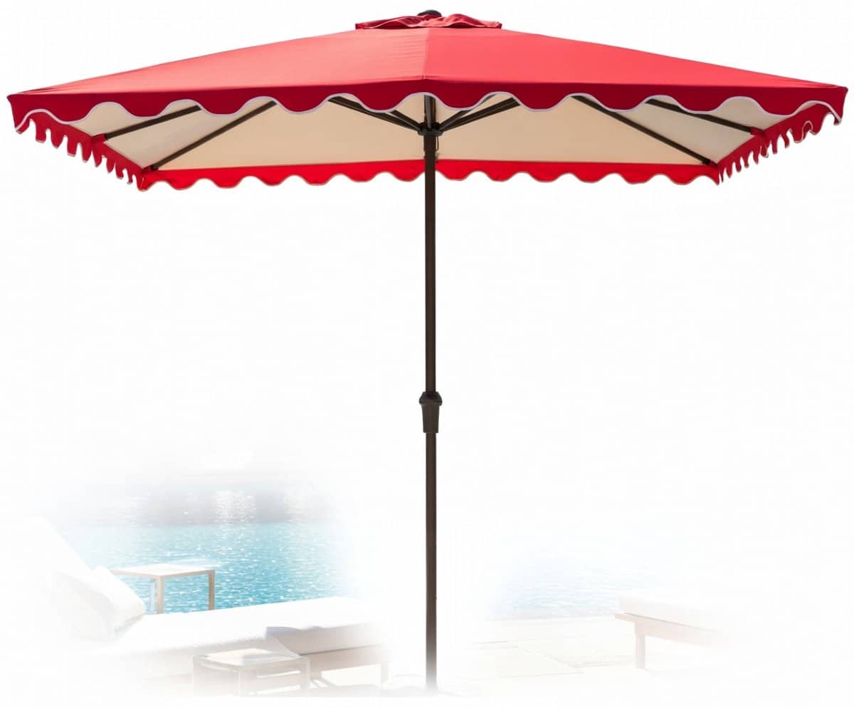 luxe zweefparasol 290 cm aluminium hangparasol kantelbaar & 180°