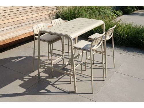 Lyon 4-persoons barset 155x96 cm. - Mokka