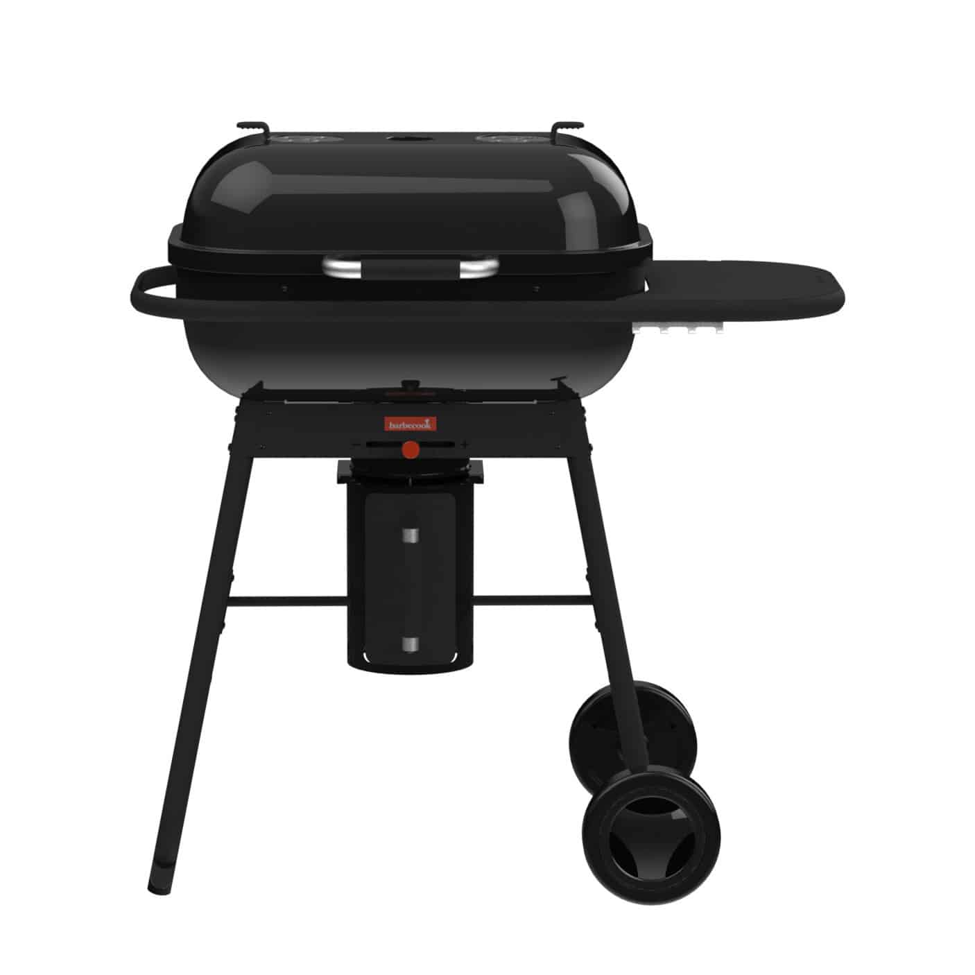 magnus comfort houtskoolbarbecue zwart 85x64x110 cm barbecook barbecook