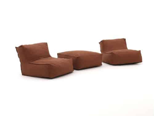 Manifesto Lonato zitzak lounge balkonset 3-delig - Laagste prijsgarantie!