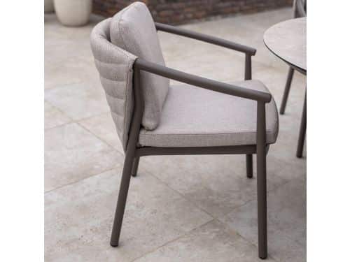 Manolo Barolo dining tuinset 180x95xH75 cm 5 delig keramiek terre