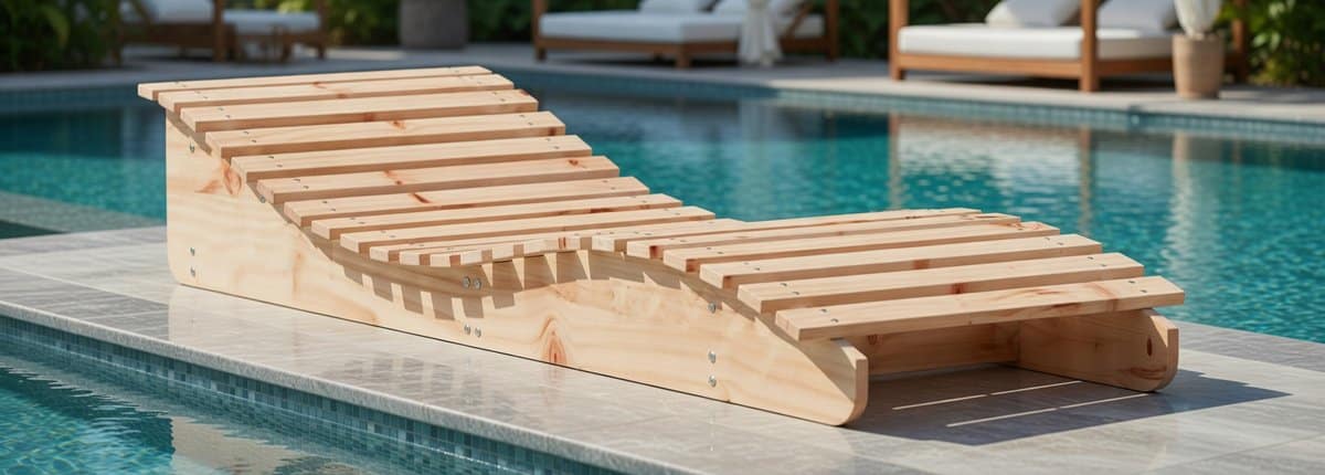 massief houten douglas zonnebed robuuste outdoor ligstoel voor tuin