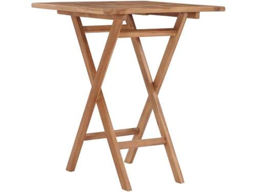 Massief Teakhouten Tuintafel Klaptafel Buiten Tafel Tuinmeubilair