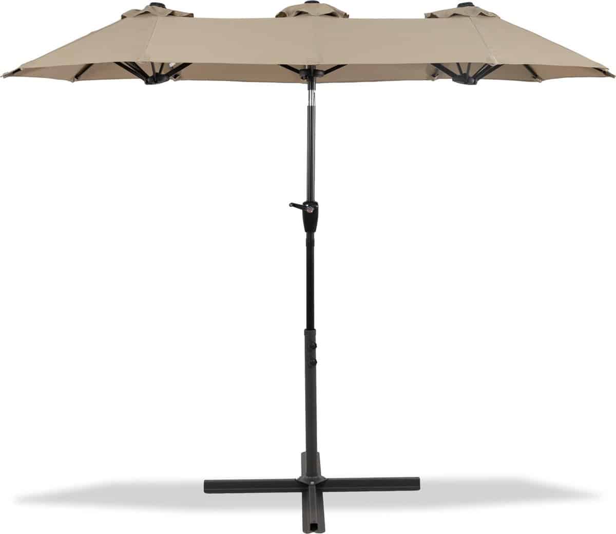 maxxgarden parasol stokparasol xxl 300 x 150cm