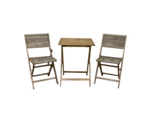 Melon balkonset opklapbaar taupe Eurofleur Aanbieding - Eurofleur aanbieding