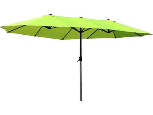Merax Dubbele Parasol Ovaal 460 X 270 Cm