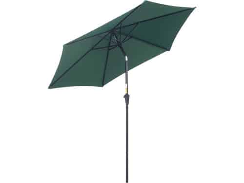 Merax Parasol Ø260 cm - Kantelbaar - Met handslinger