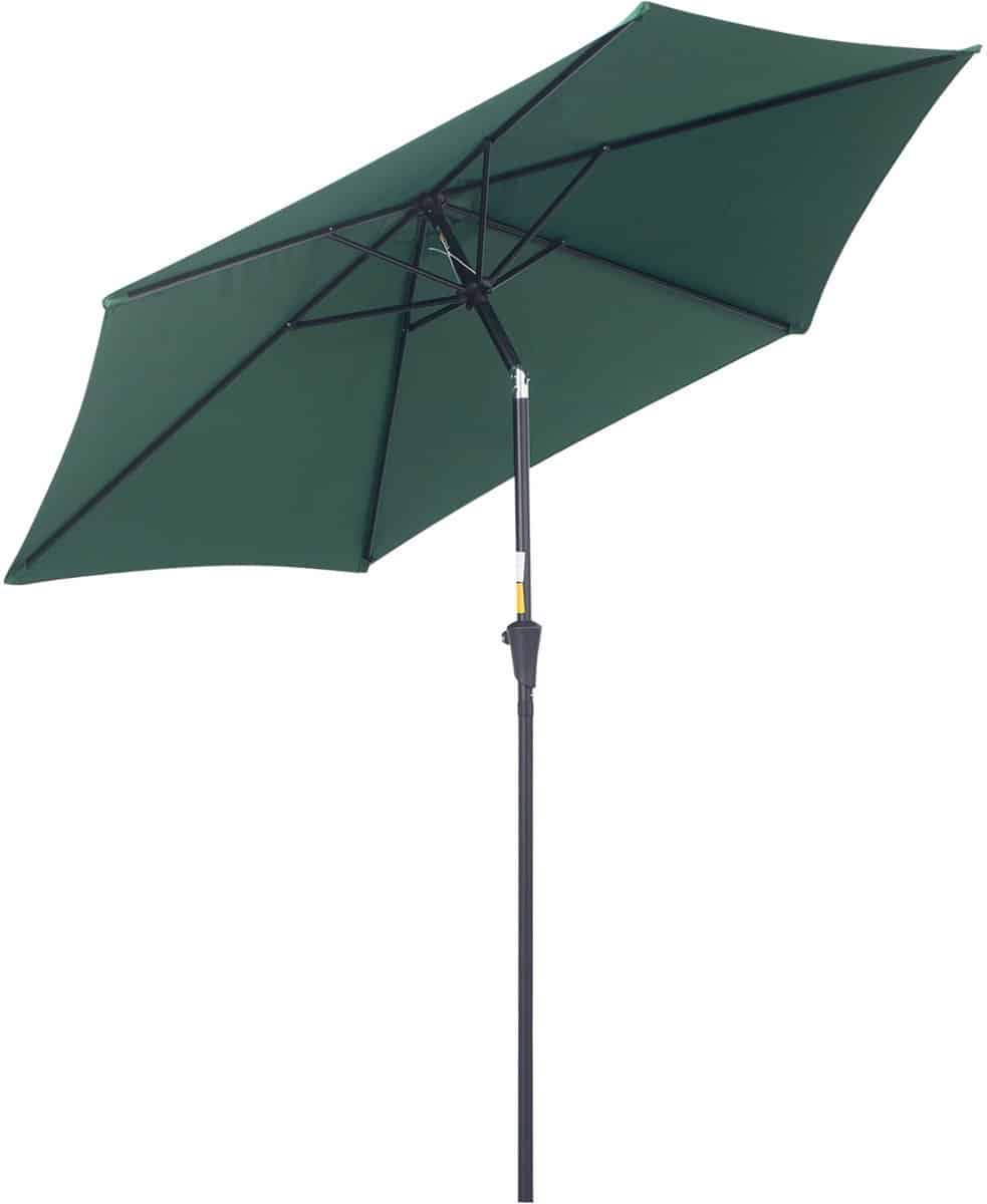 merax parasol Ø260 cm kantelbaar met handslinger