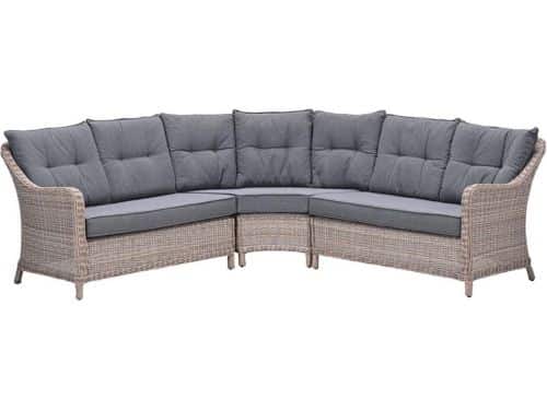 Milwaukee lounge-dining hoekset - 3-dlg - vintage willow - mystic
