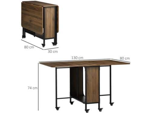 Mobiele Inklapbare Tafel - Opvouwbare Werktafel - Klaptafel - Verplaatsbare