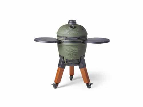 Moddern Kamado Groen incl. Zijtafels & Wood-look Poten (showmodel)