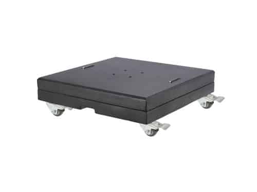 Modena parasolvoet 150kg met zwenkwielen | graniet | antraciet