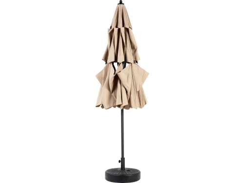 MODFU Luxe Ronde Tuinparasol (ร 300 cm) - Kantelbaar met