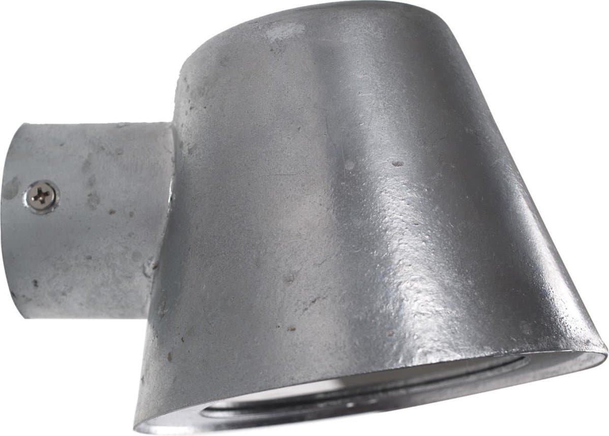 muurspot vita cup zink grijs k.s. verlichting ks verlichting